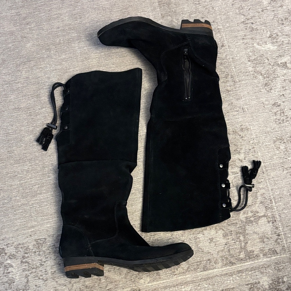 Sorel Farrah tall suede boots